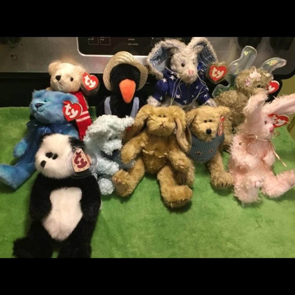 Ty beanie Attic Treasure Lot  Of 10